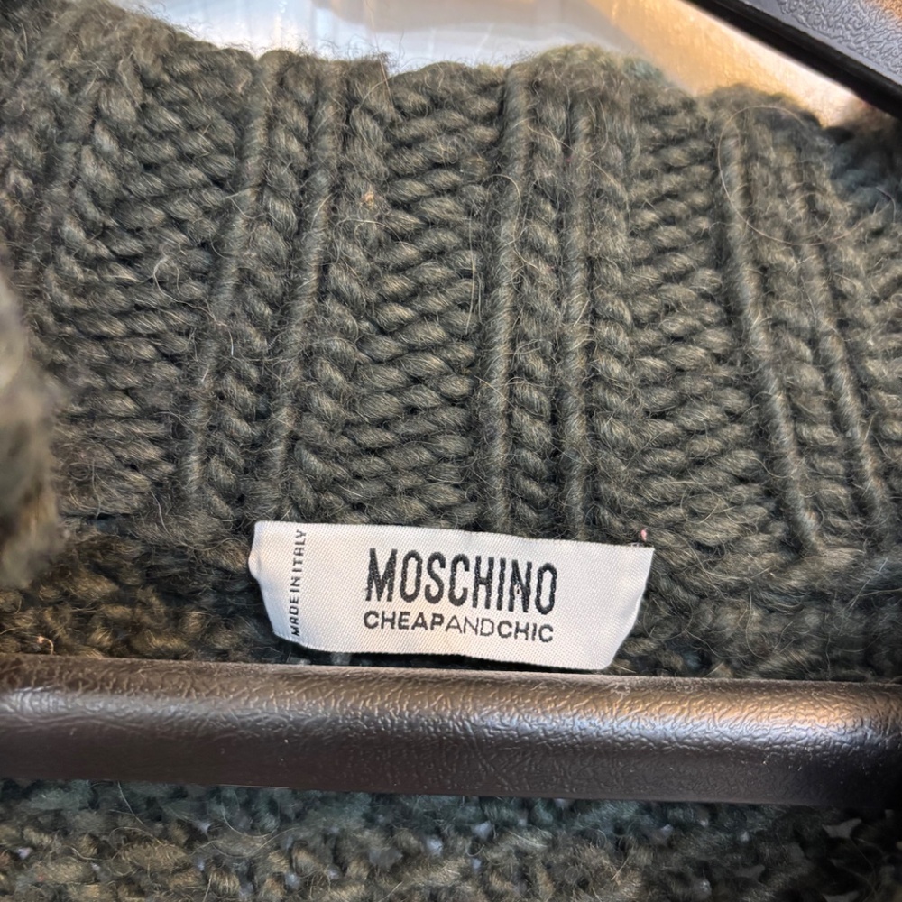 Moschino Cheap and Chic long cardigan sweater - Picture 13 of 15